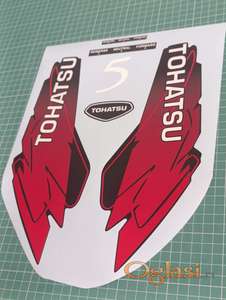 Tohatsu 5 nalepnice za pentu